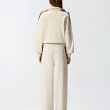 Felpa con zip 106336A34D C44 PINKO 