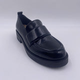 Mocassino pelle nera