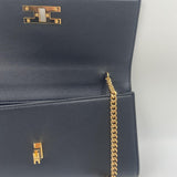 Baguette con tracolla e placca logo - Elisabetta Franchi BS32A51E2 110 ELISABETTA FRANCHI 
