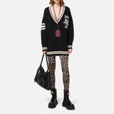 Abito corto in lana collegial