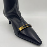Tronchetto tacco basso 2795 NERO OFELIA 
