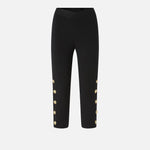 Leggings con bottoni metallici 105520A24C Z99 PINKO 