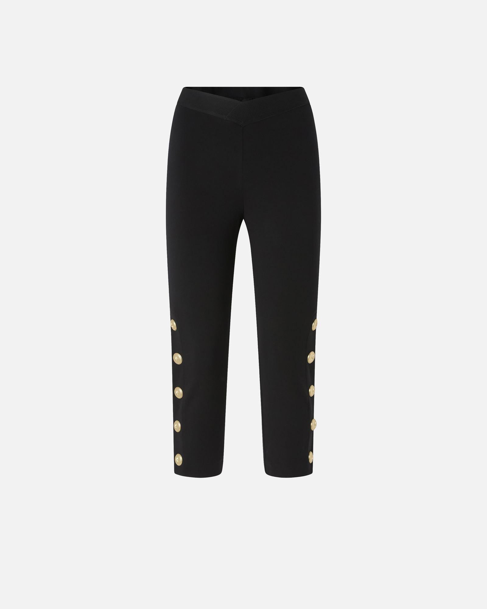 Leggings con bottoni metallici 105520A24C Z99 PINKO 