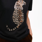 T-shirt con paillettes LF2515027 00N LOLA 
