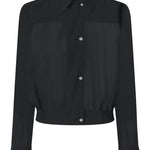 Camicia linea bomber in georgette 104787-A21F Z99 PINKO 
