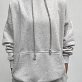 Felpa con cappuccio A1266 GRIGIO OFELIA 