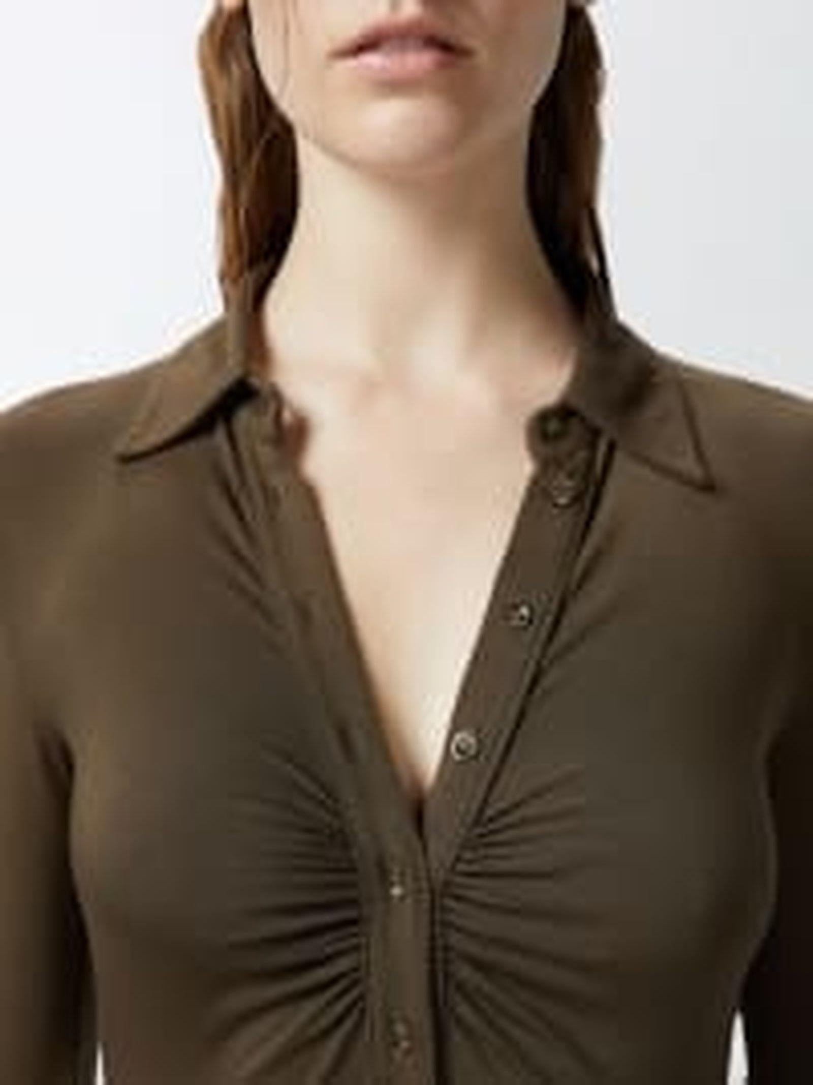 Body polo in jersey modal - Pinko 104478-A29B X51 PINKO 