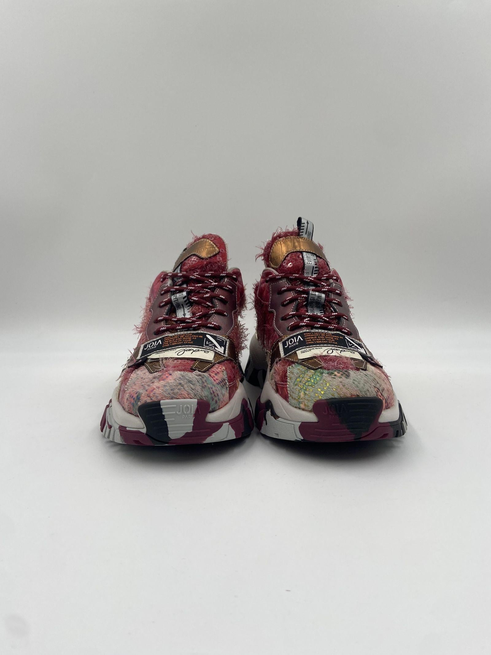 Sneakers Legion marrone e rosso 2502080 MARRONEROSSO JOIAPARIS 