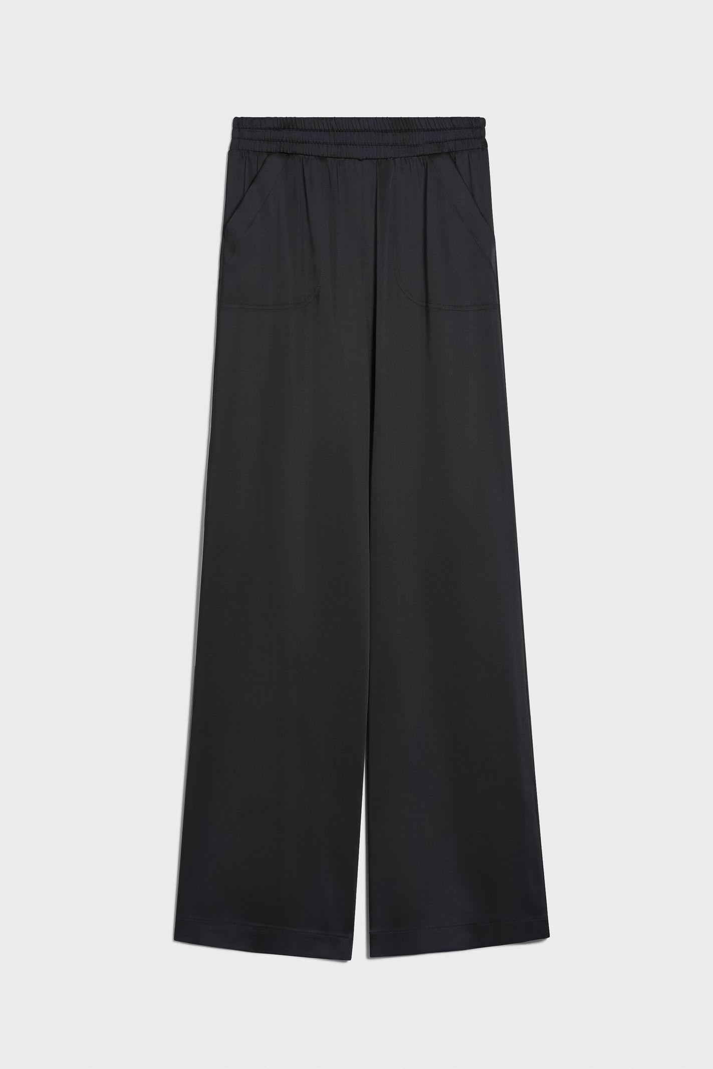Pantalone largo in raso PAFE12D8 10 CARLA G. 