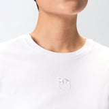 T-shirt con ricamo 100355A2RD Z04 PINKO 