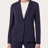 Giacca over destrutturata gessata DL69G9 FW24 489MF RAGNO 