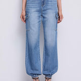 Jeans cargo con elastico - Gaudi 611BD26039 00 GAUDI' 