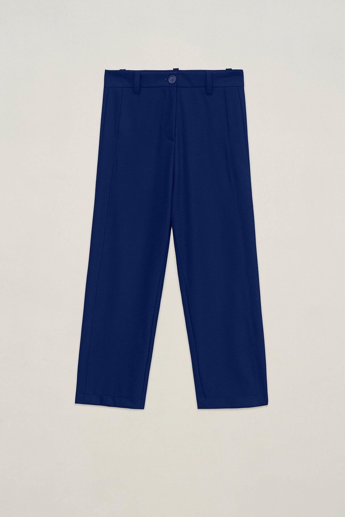 Pantalone cavallo basso in gabardina PEIO02 D1 12 CARLA G. 