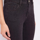 Jeans skinny con strass 421BD26002 00 GAUDI' 