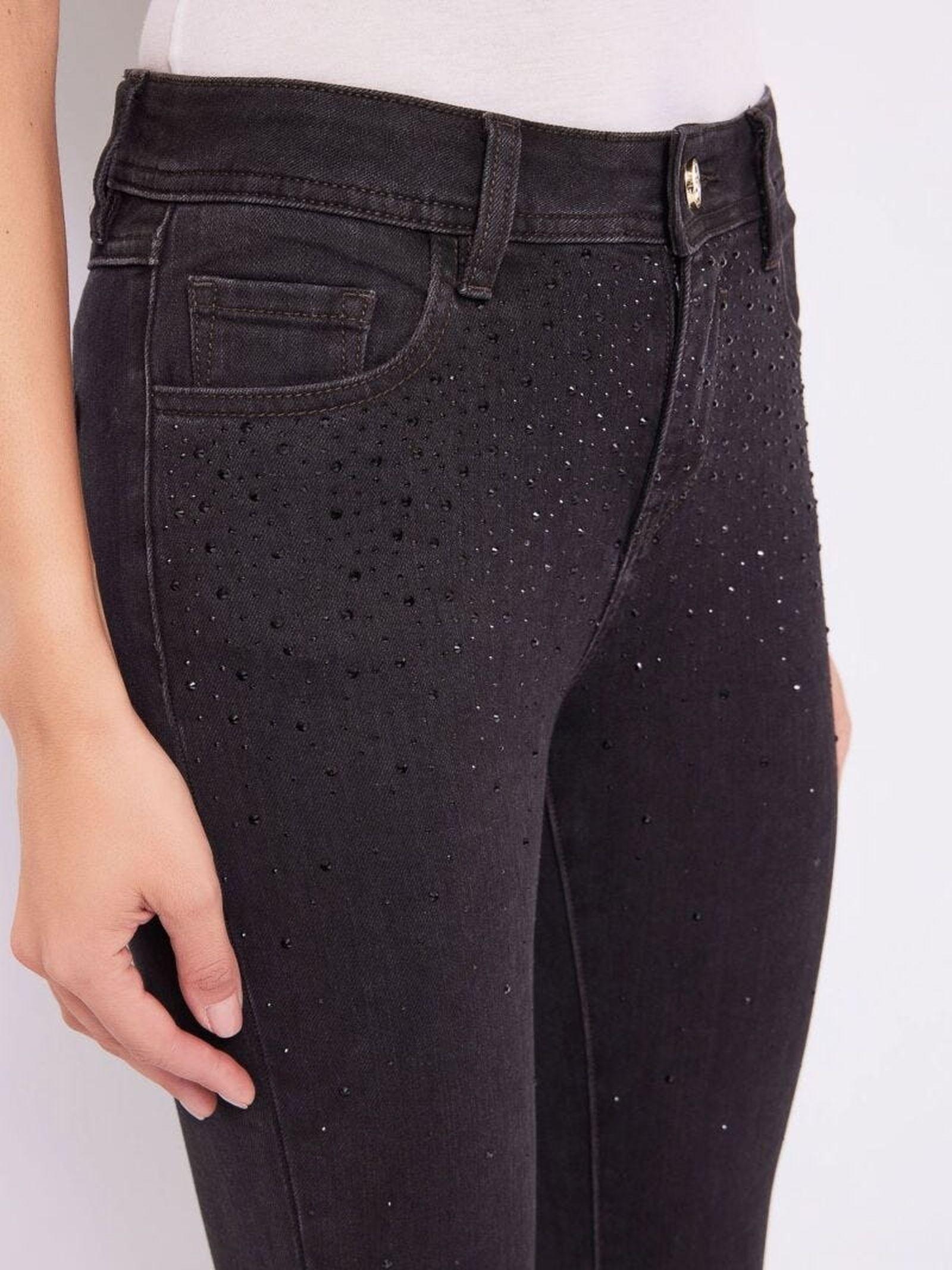 Jeans skinny con strass 421BD26002 00 GAUDI' 