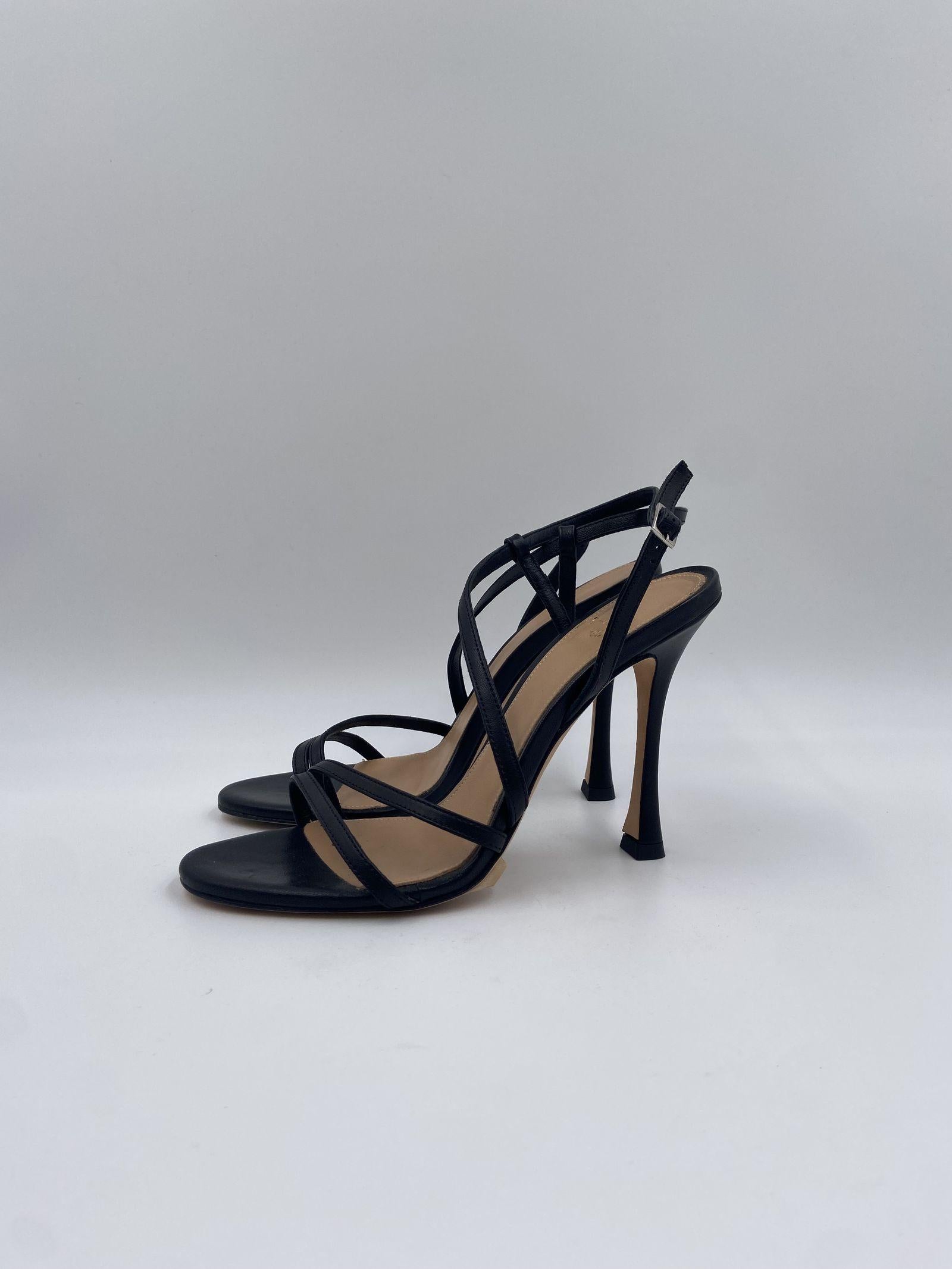 Sandalo con tacco a stiletto 1959 NERO OFELIA 