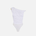 Body con spalla gioiello - Elisabetta Franchi BO01361E2 360 ELISABETTA FRANCHI 