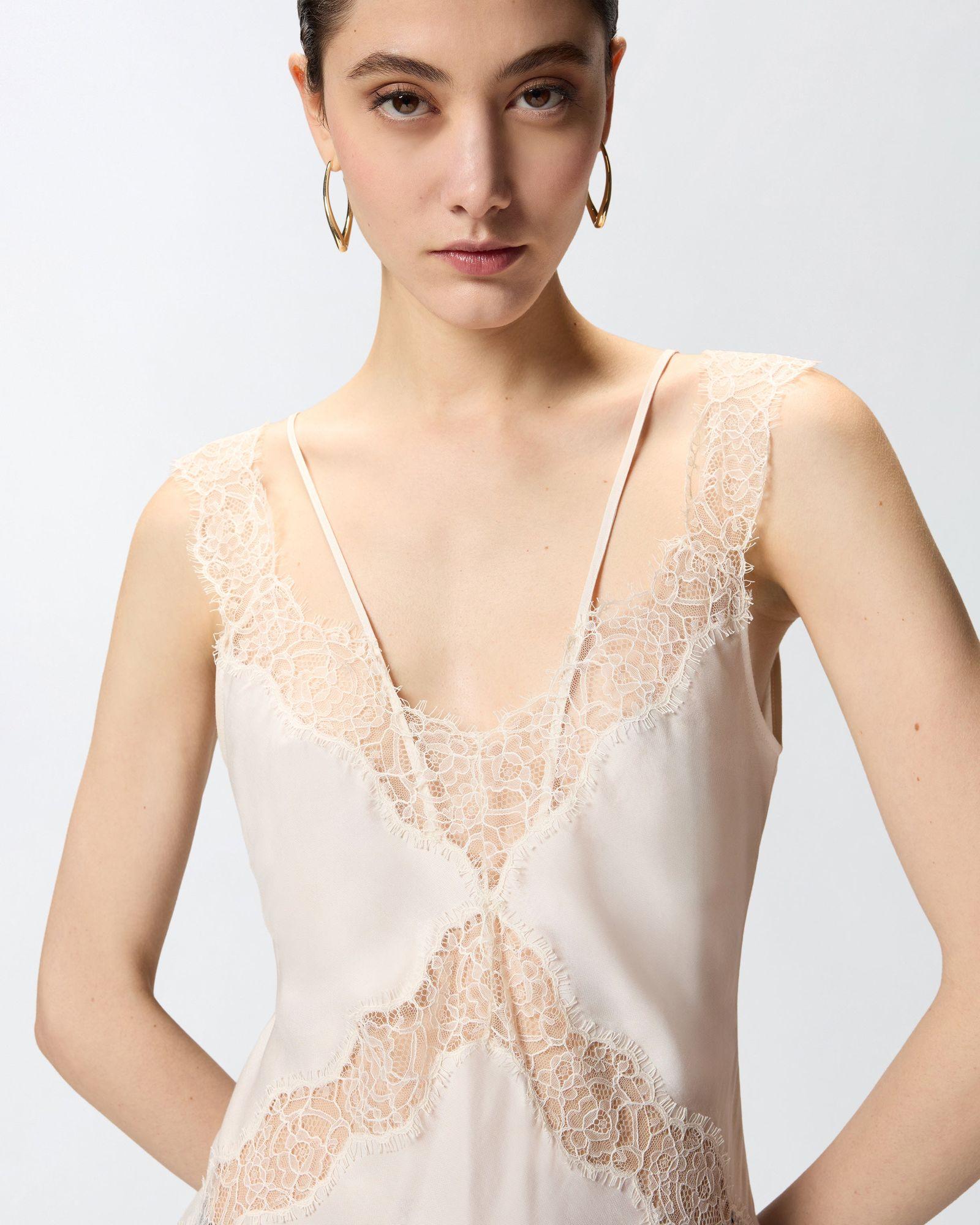 Top con pizzo - Pinko 106623A385 P97 PINKO 