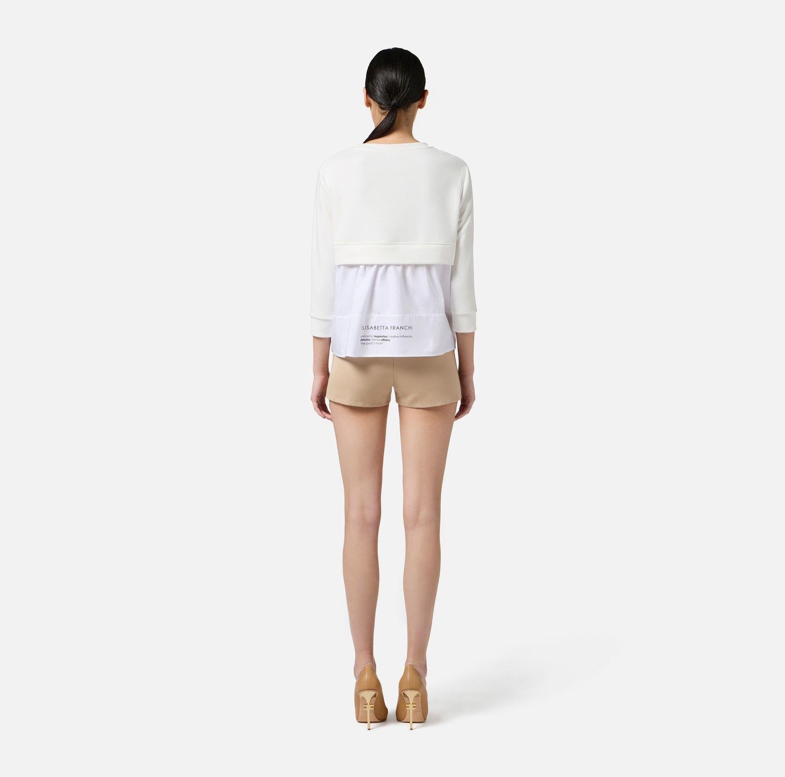 Maglia con dettagli MD00656E2 360 ELISABETTA FRANCHI 