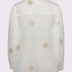 Camicia con ricami dorati 511FD45001 51100901 GAUDI' 