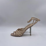 Sandalo tacco strass