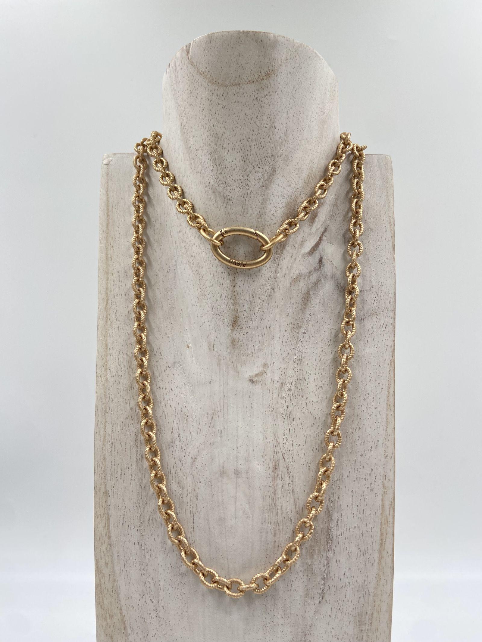 Collana Forzatina Oro Opaco - Alevà FORZATINAXL OROOPACO ALEVA' 