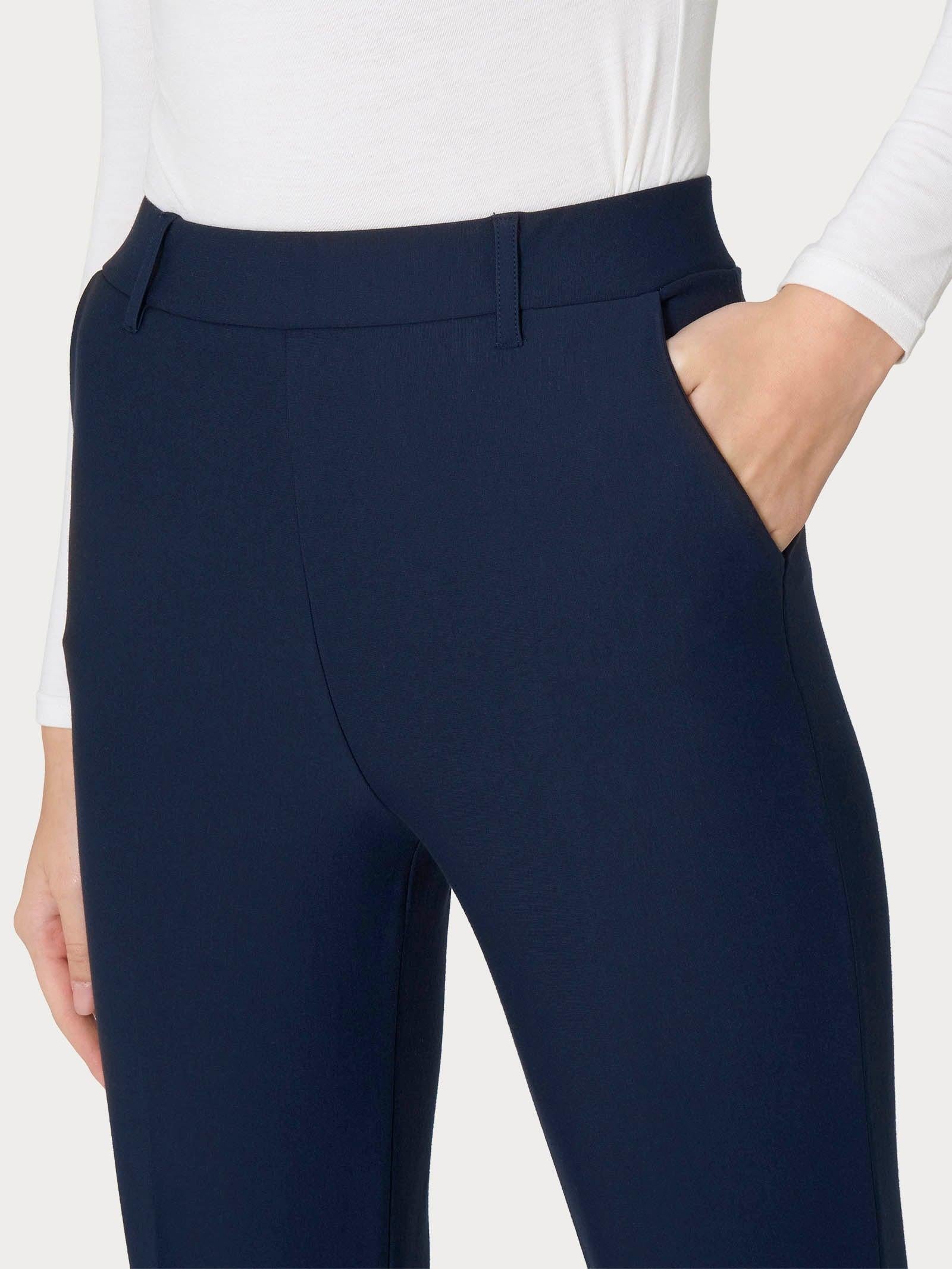 Pantalone gamba dritta in tessuto Compact DB24PP FW24 057 RAGNO 
