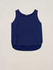 Maglia smanicata bimateriale