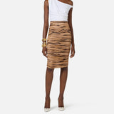 Body con spalla gioiello - Elisabetta Franchi BO01361E2 360 ELISABETTA FRANCHI 