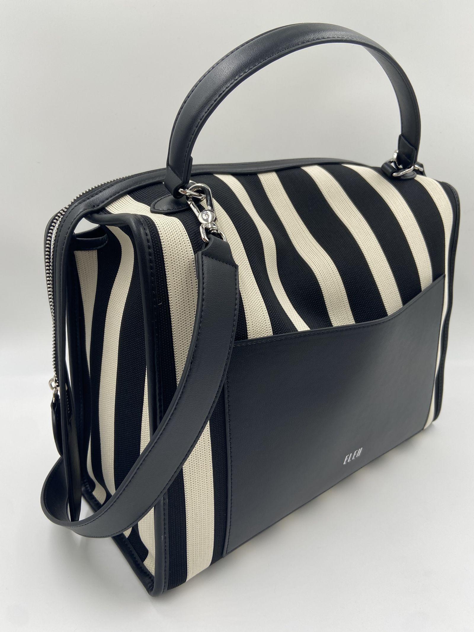 Borsa bauletto grande EBSS25006 NERO ELEH 