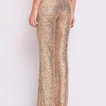 Pantalone vita alta con paillettes - Gaudi 511FD24003 2727 GAUDI' 