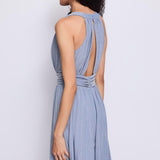 Abito in lurex con gonna plissè 511FD14004 51104301 GAUDI' 