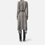 Abito con stampa pitone - Elisabetta Franchi AB88057E2 110 ELISABETTA FRANCHI 