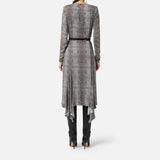 Abito con stampa pitone - Elisabetta Franchi AB88057E2 110 ELISABETTA FRANCHI 