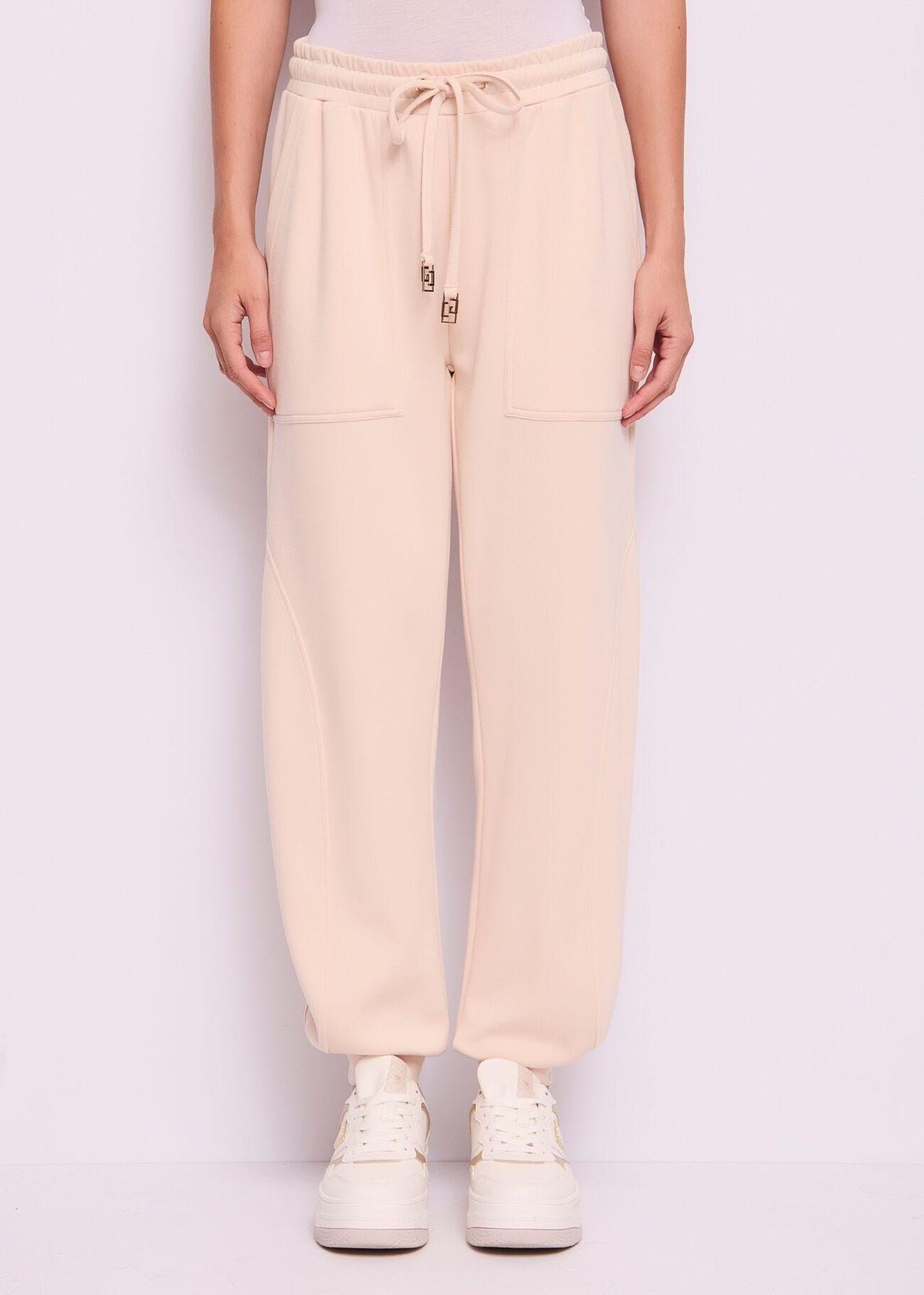 Pantalone jogging con coulisse logata - Gaudi 511BD24006 3216 GAUDI' 