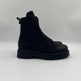 Tronchetto Kuni No Lace Mart Nabuk KUNINOLACMART NERO PATRIZIA BONFANTI 