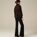 Pantalone flare P104VU MA001 MANILA GRACE 