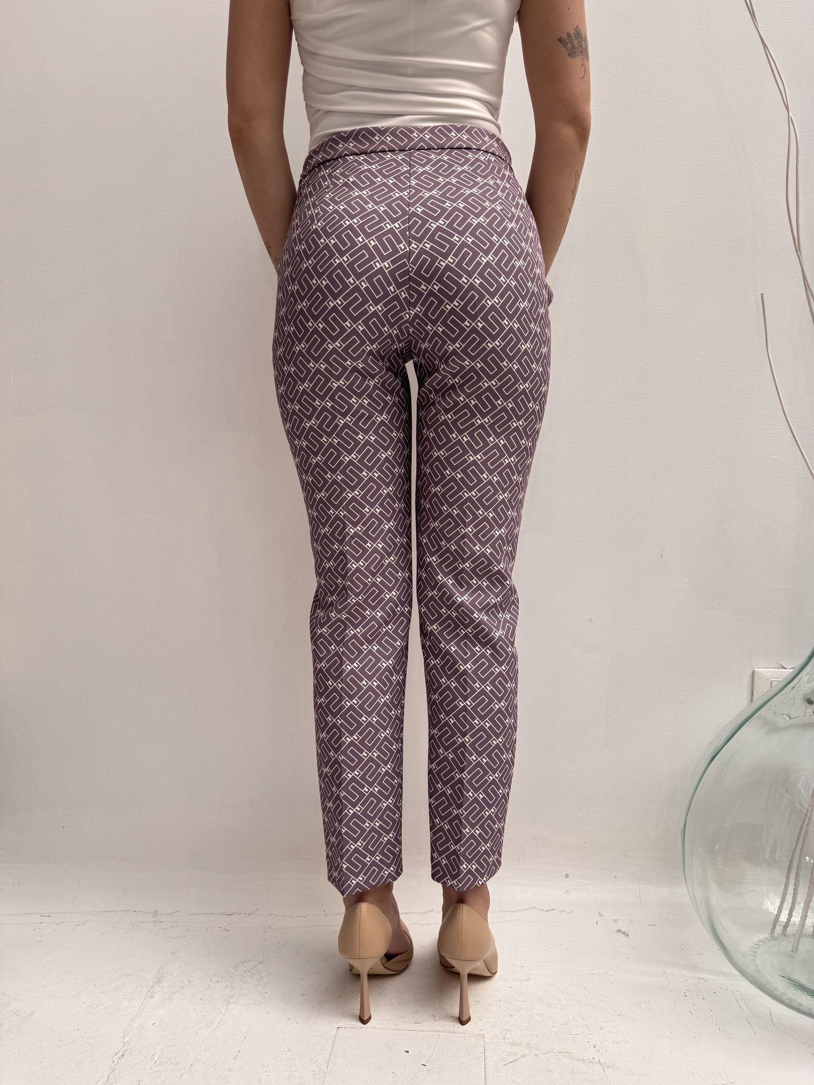Pantalone logato - Elisabetta Franchi PA00636E2 BJ7 ELISABETTA FRANCHI 