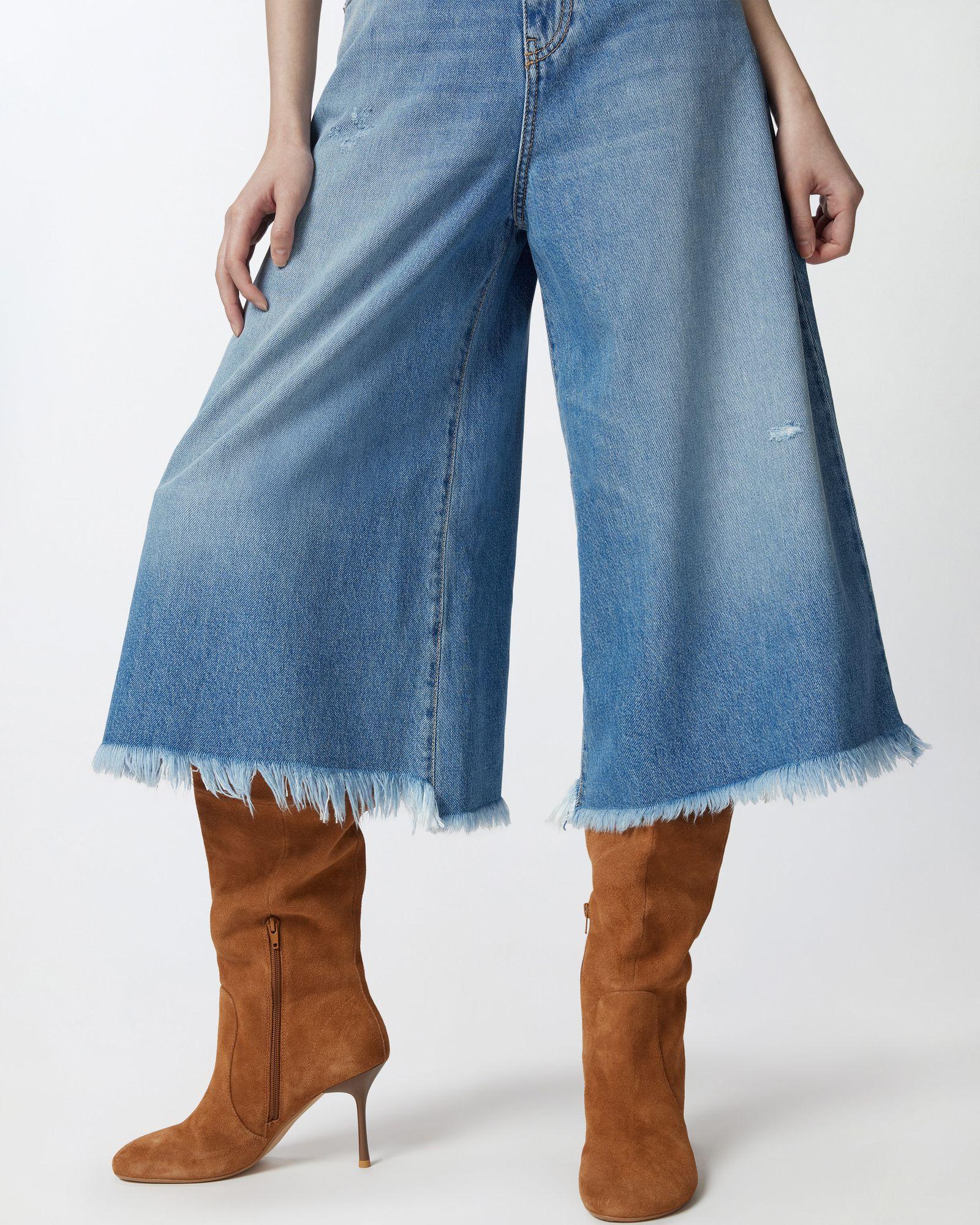 Bermuda in denim - Pinko 104646-A2DZ PJO PINKO 