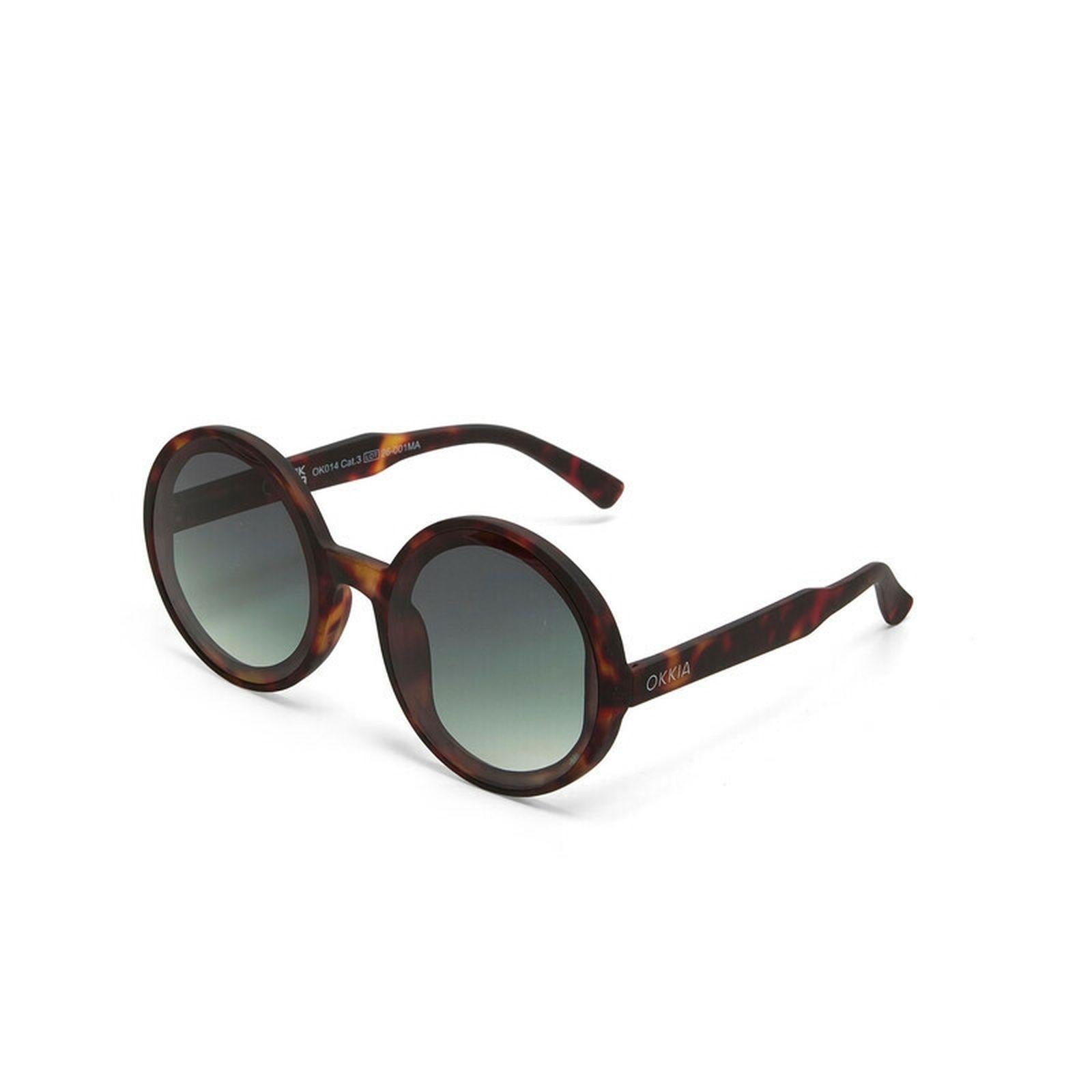 Occhiale da sole Round Monica OK014CH MARRONE OKKIA 