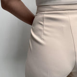 Pantalone con placca oro - Elisabetta Franchi PA00436E2 193 ELISABETTA FRANCHI 