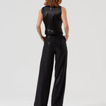 Pantalone palazzo con strass FQ25WV3001W815R9 053 FRACOMINA 
