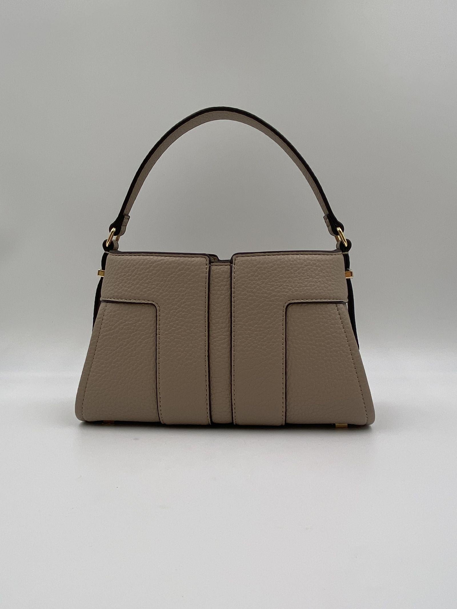 Borsa tote piccola con logo - Elisabetta Franchi BS06A51E2 DC4 ELISABETTA FRANCHI 