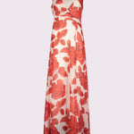 Abito lungo stampa floreale 511FD15013 51104701 GAUDI' 