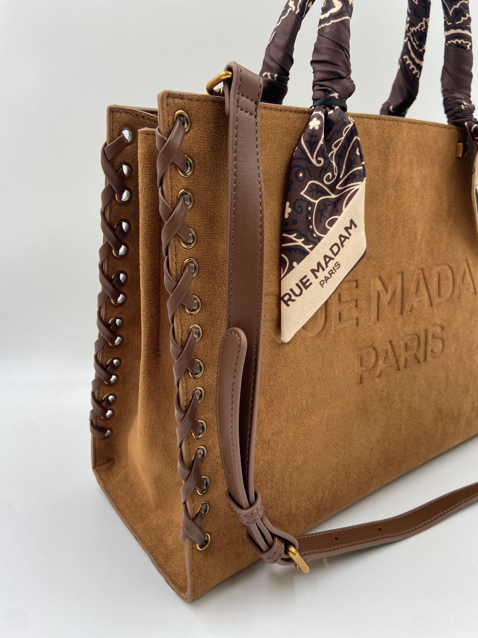 Borsa Apache tabacco 1481 COGNAC RUE MADAM PARIS 
