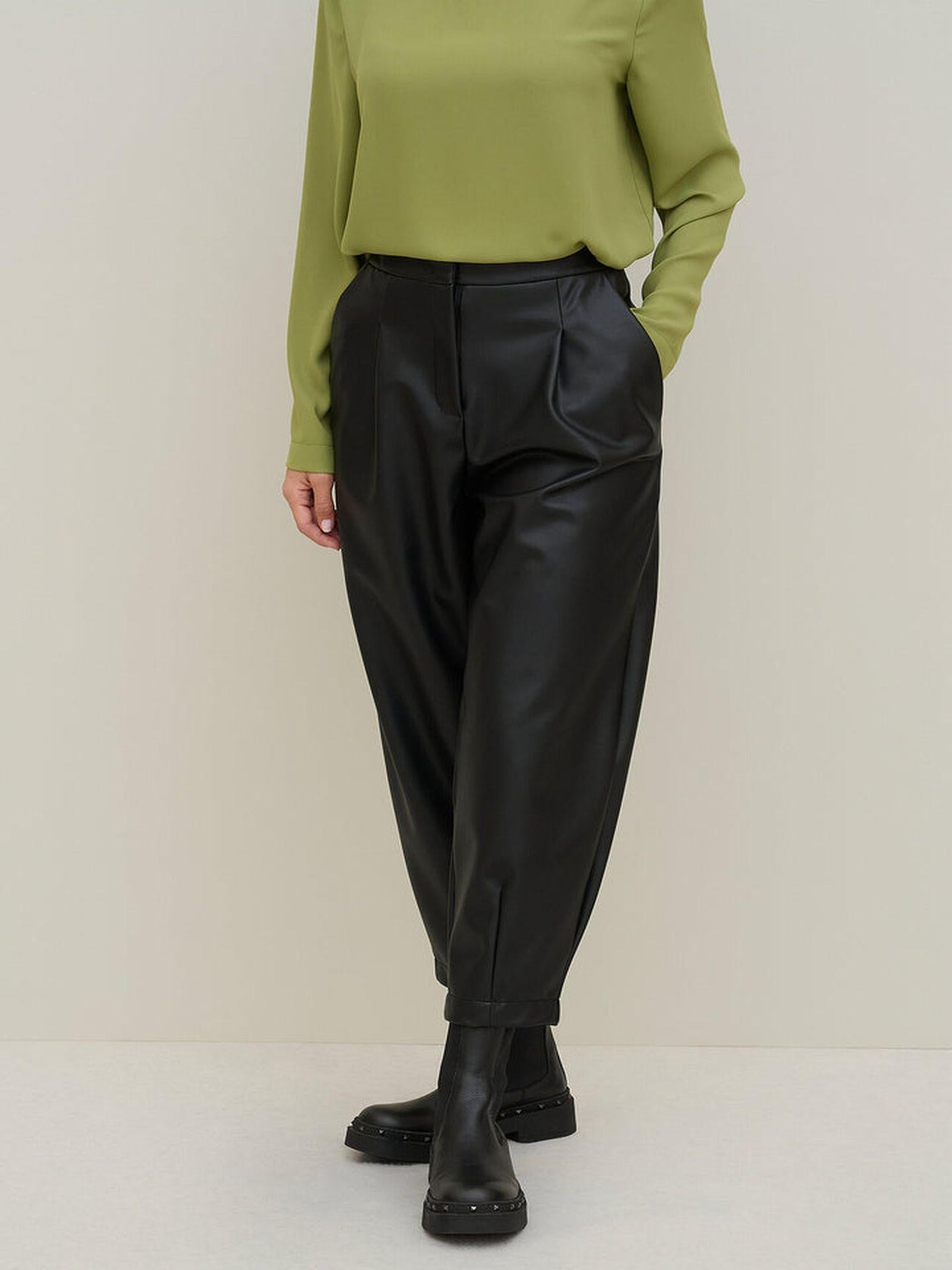 Pantalone in ecopelle - Carla G PELE19 D1 10 CARLA G. 