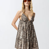 Abito Adrano mussola stampa - Pinko 106917A3AP CZ9 PINKO 