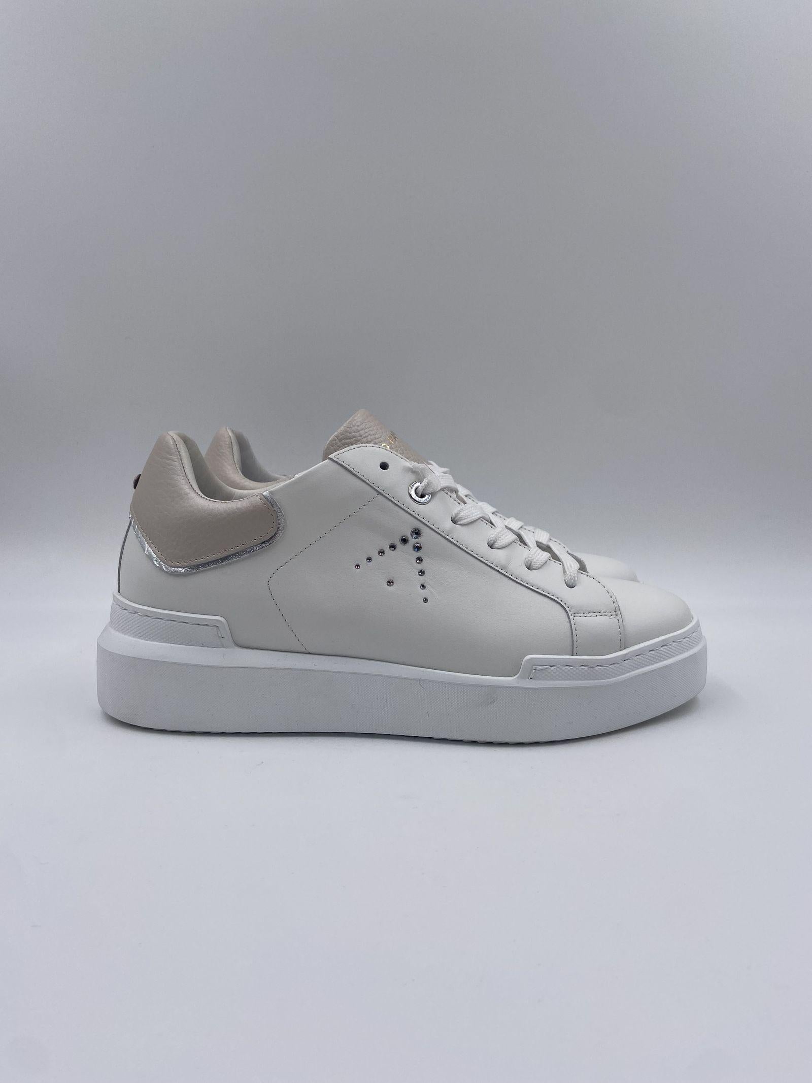 Sneakers  bianco e beige - Ed Parrish CKLD SW12 BIANCOBEIGE ED PARRISH 