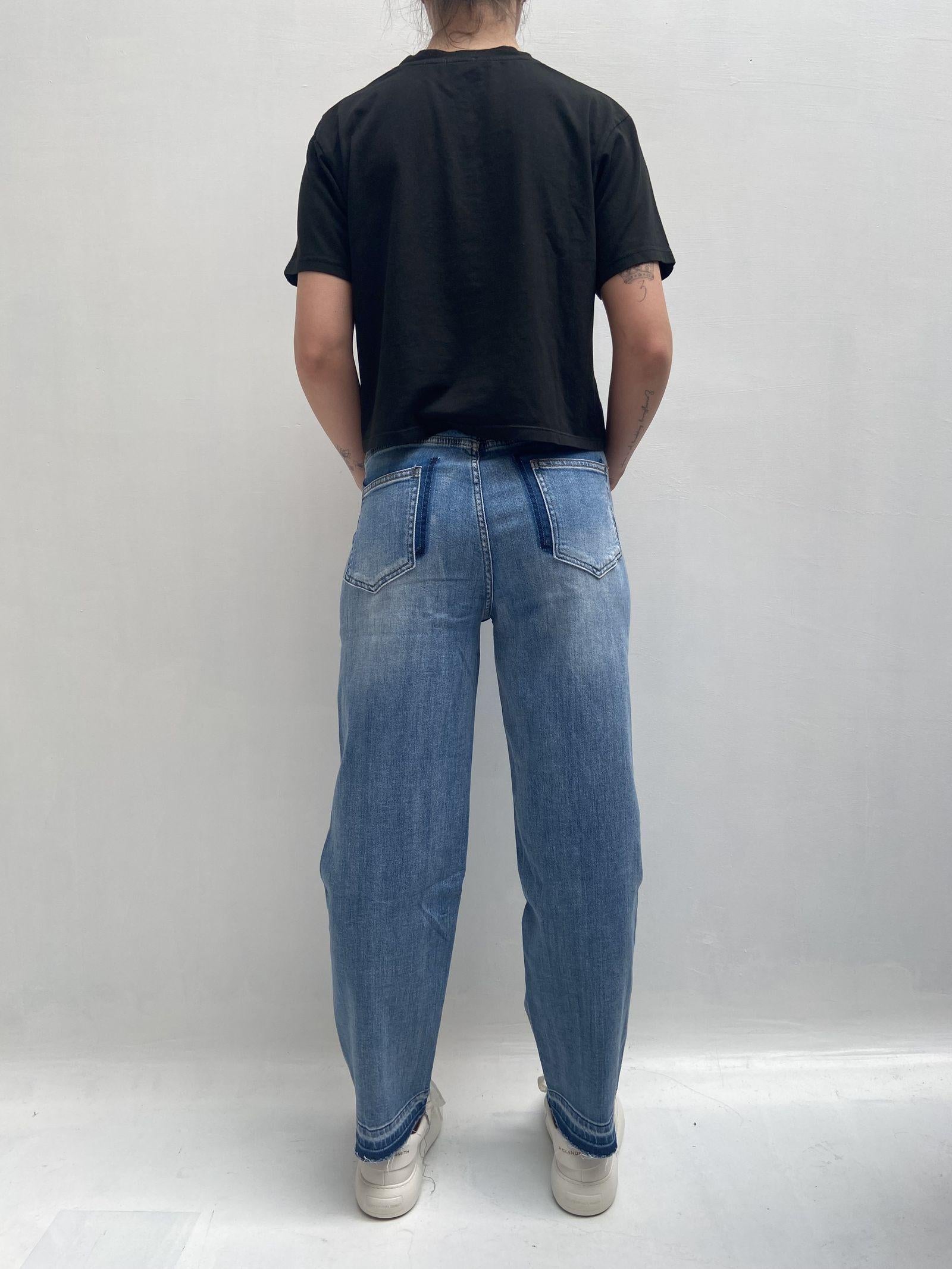 T-shirt con stampa A1252 NERO OFELIA 