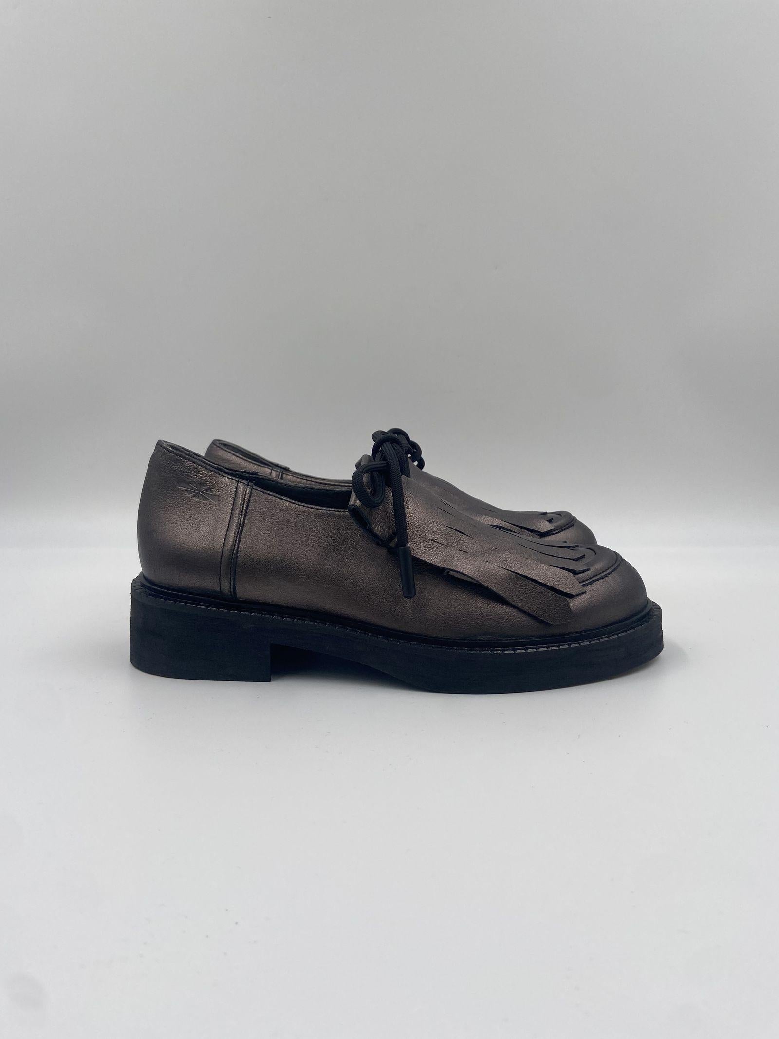 Mocassino Romy Silk Piombo ROMYSILKSAT PIOMBO PATRIZIA BONFANTI 